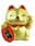 09090309: Moneki Neko Cat Golden 11cm