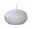 09133476: White Floating Candles 4H 25pc 1pc