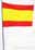 09570043: Drapeau Espagne avec Hampe G1 80x120cm